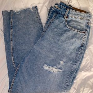 NWT H&M MOM JEANS